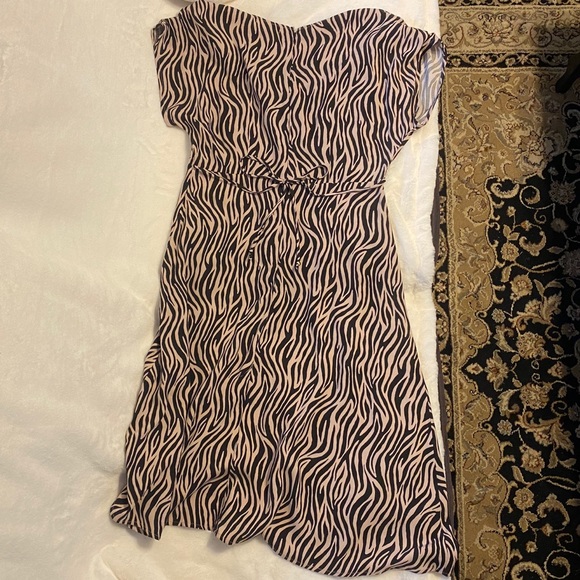 Zebra Print Dress - Picture 3 of 3